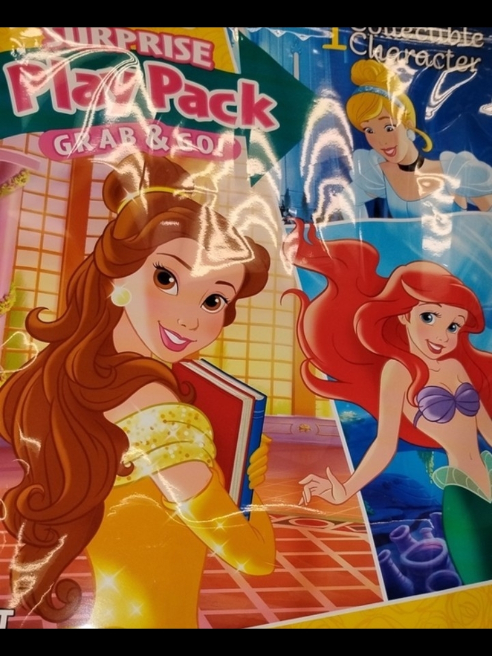 Disney Princess Activity Pad Play Pack with Yellow, Red & Blue Artwork